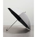 セットアップセブン SETUP7 PUリムボーダーショート UVカット 晴雨兼用傘 23429 CLIR (グレー)