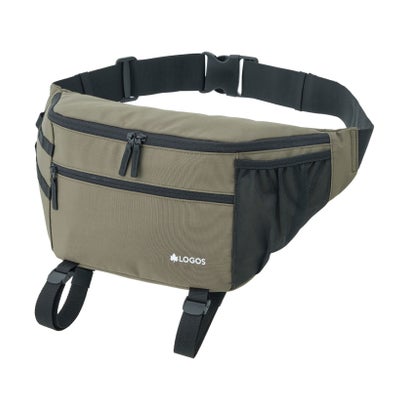 ロゴス LOGOS ロゴス LOGOS アウトドア LOGOS メッセンジャーラゲージバッグ-BE カーキ 自転車 撥水生..