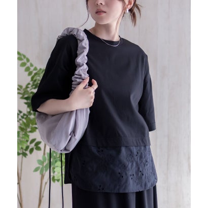 ハッシュアッシュ HusHusH 布帛切替T