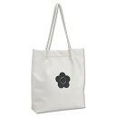 マリークワント MARY QUANT デイジーパッチソフト トート (ホワイト)