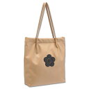 マリークワント MARY QUANT デイジーパッチソフト トート (ベージュ)