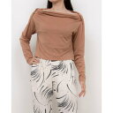 エンライトメント ENLIGHTENMENT TUCK JERSEY TOP (ベージュ)(4)