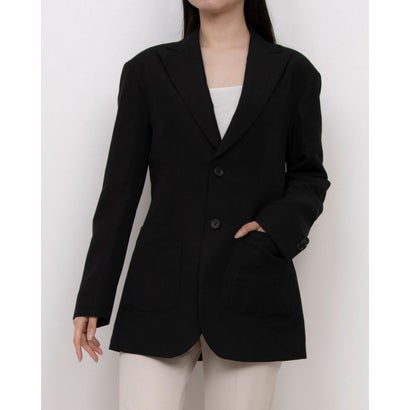 エンライトメント ENLIGHTENMENT N WOOL LINEN JACKET (ブラック) エンライトメント ENLIGHTENMENT N WOOL LINEN JACKET (ブラック)