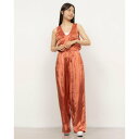 エンライトメント ENLIGHTENMENT NO SLEEVE JUMP SUITS (オレンジ)(4)