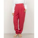 エンライトメント ENLIGHTENMENT LINEN PANTS (レッド)