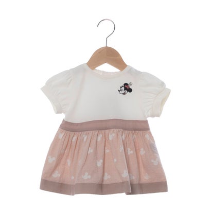 プティマイン petit main 【Disney】総柄ドッキングパフT （ピンク）