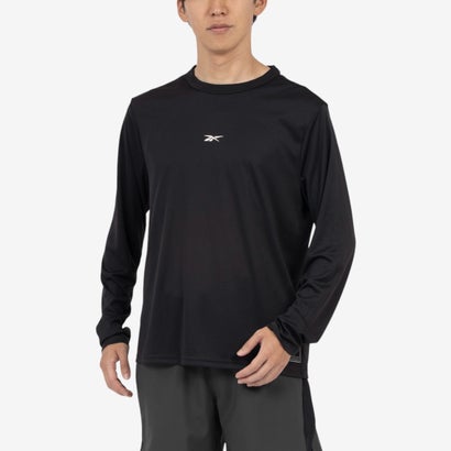 バスケットボール ロングスリーブTシャツ / BASKETBALL ESSENTIALS LS SHOOTING SHIRT （ブラック）