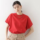 ザ ショップ ティーケー (ウィメン) THE SHOP TK(Women) サスティナRIB切替フレンチ (レッド(063))