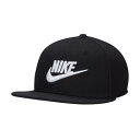 ナイキ NIKE 帽子 メンズ レディース ナイキ ドライフィット ストラクチャード フューチュラ キャップ FB5380 Nike Dri FIT Pro (ブラック)(4)