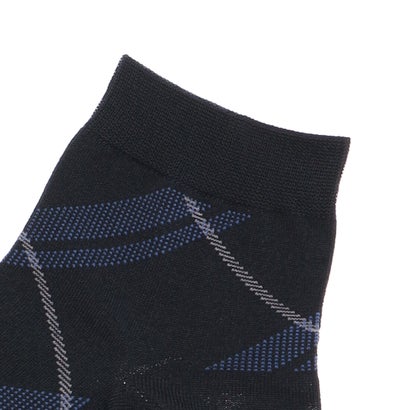 アクアスキュータム Aquascutum AQクールダイヤチェックショート （ネイビー）