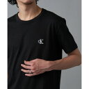 カルバン クライン Calvin Klein CK ESSENTIAL SLIMTEE ワンポイント ロゴ Tシャツ J30J314544BAE (ブラック)