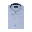 トーキョーシャツ TOKYO SHIRTS 【吸水速乾】 ボットーニ 半袖 形態安定 ワイシャツ (ブルー)