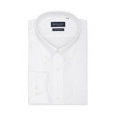 トーキョーシャツ TOKYO SHIRTS 【超形態安定・大きいサイズ】 ボタンダウン 長袖 形態安定 ワイシャツ (ホワイト)