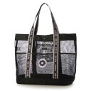 ロキシー ROXY メンズ マリンバッグ WILD FLOWER MESH TOTE BAG RBG252301 (BBK)