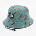ザ・ノース・フェイス THE NORTH FACE ジュニア トレッキング 帽子 Kids Novelty Camp Side Hat_ノベルティキャンプサイドハット(キッズ) NNJ02525 (フライルアーブルー)