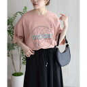 ディッキーズ Dickies バイオ加工アイコンTシャツ (ピンクオレンジ)