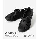 ウーフォス OOFOS ウーフォス OOFOS OOcandoo ウーキャンドゥ 1300 リカバリーサンダル ユニセックス サンダル シューズ (BLACK/ブラック)