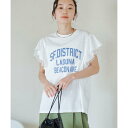 【WEB限定】チュールレイヤーフリルスリーブTシャツ