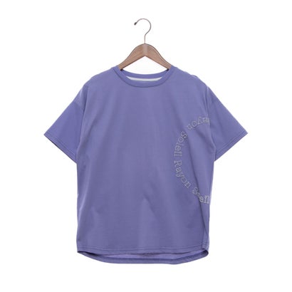 ブローディア BRODIAEA 歯ブラシ加工サークルロゴ半袖Tシャツ （パープル）