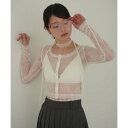 エイミーイストワール eimy istoire チョーカー付きレーストップス (WHITE)