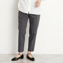 ザ ショップ ティーケー (ウィメン) THE SHOP TK(Women) 【Xs-XLサイズ】ハイパーストレッチワイドパンツ/接触冷感/洗える (グレー(012))