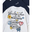 ラザル Lazar FACE スマイリーフェイス 吸水速乾 UVカット 半袖Tシャツ レディース メンズ (ホワイト系その他2)