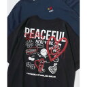 ラザル Lazar FACE スマイリーフェイス 吸水速乾 UVカット 半袖Tシャツ レディース メンズ (ブラック)