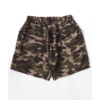 ラザル Lazar GERRY/ジェリー 水陸両用 接触冷感 UVカット クライミング ガーデニング ベイカー ショートパンツ【返品不可商品】 （グリーン系その他3）