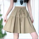 アイカ ica キュロットスカート キュロットパンツ ハーフパンツ キュロット ショート スカート パンツ 膝上丈 ショート丈 ゆったり Aライン フレア ギャザー ハイウエスト 涼しい 薄手 スト