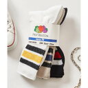 フルーツオブザルーム FRUIT OF THE LOOM 3P DadSocks ライン 81009700 (マルチ)