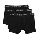 カルバン クライン Calvin Klein 3 Pack Modern Structure Boxer Brief【返品不可商品】 (BLK)