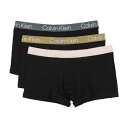カルバン クライン Calvin Klein 3Pack Low Rise Boxer【返品不可商品】 (BLK MULTI)