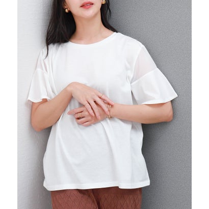 リベル モア libelle more 〈接触冷感〉バイオシルケット袖切替えプルオーバー （オフ）