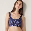 スロギー sloggi スロギー ゼロフィール ハローキティ ハーフトップ(S.M.Lサイズ) sloggi ZF N-Top3 Print JX (ダークブルー系/トラベル)