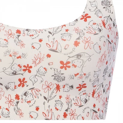 スロギー sloggi スロギー ゼロフィール ハローキティ ハーフトップ(LLサイズ) sloggi ZF N-Top3 Print JX （ライトイエロー系/フラワー） 2