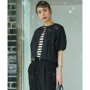 23区(大きいサイズ) 【撥水性/接触冷感】ストレッチライトタイプライター コンパクトブルゾン (ブラック系)