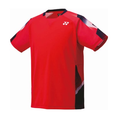 ヨネックス YONEX ヨネックス YONEX テニス ユニゲームシャツ フィットスタイル 10676 （496 サンセットレッド）