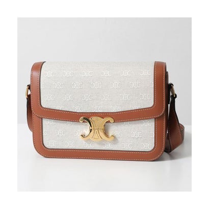 セリーヌ CELINE CELINE ショルダーバッグ Classique Triomphe 191242FDT （02NT/Natural/Tan）のサムネイル