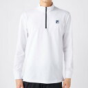 フィラ FILA ハーフジップ長袖シャツ (WT)