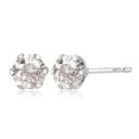 シアーズ Sears ダイヤモンドピアス 一粒 プラチナ レディース 計 0.3ct (プラチナ)