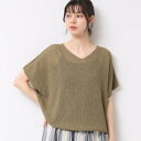 デッサン Dessin 【日本製】ホールガーメント(R)ニットプルオーバー (カーキ(027))
