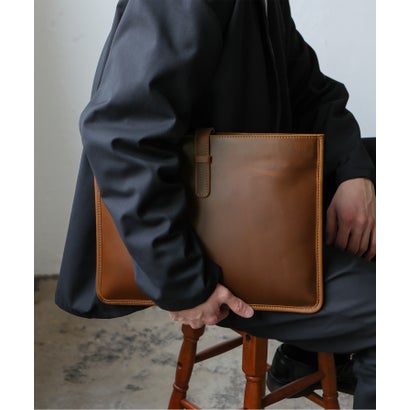 ヴィータフェリーチェ VitaFelice 本革ビジネスバッグ （BROWN）