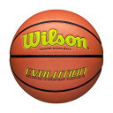 ウィルソン Wilson ウイルソン Wilson バスケット EVOLUTION ゲームボール オレンジ / オプティカルイエロー 7 号 0595XB070...