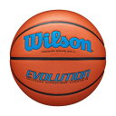 ウィルソン Wilson ウイルソン Wilson バスケット EVOLUTION ゲームボール オレンジ / ロイヤル 7 号 0595XB0704 (オレン...