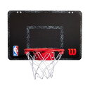 ウィルソン Wilson ウイルソン Wilson バスケット NBA FORGE TEAM ミニフープ WTBA3001FR (ブラック)