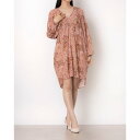 ウィッスルズ WHISTLES Animal Swiri Cocoon Dress (Pink/Multi)