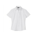 トーキョーシャツ TOKYO SHIRTS 【透け防止】 スキッパー 半袖 形態安定 レディースシャツ (ホワイト)