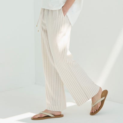 コカ coca リネンライクイージーパンツ （Ivory）