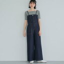 コカ coca サマーデニムベアサロペット (Indigo)