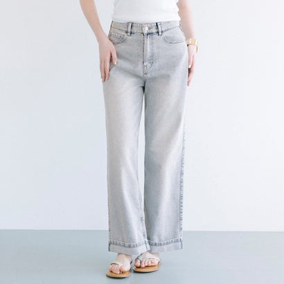 コカ coca デニムロールアップパンツ （Lt.blue）